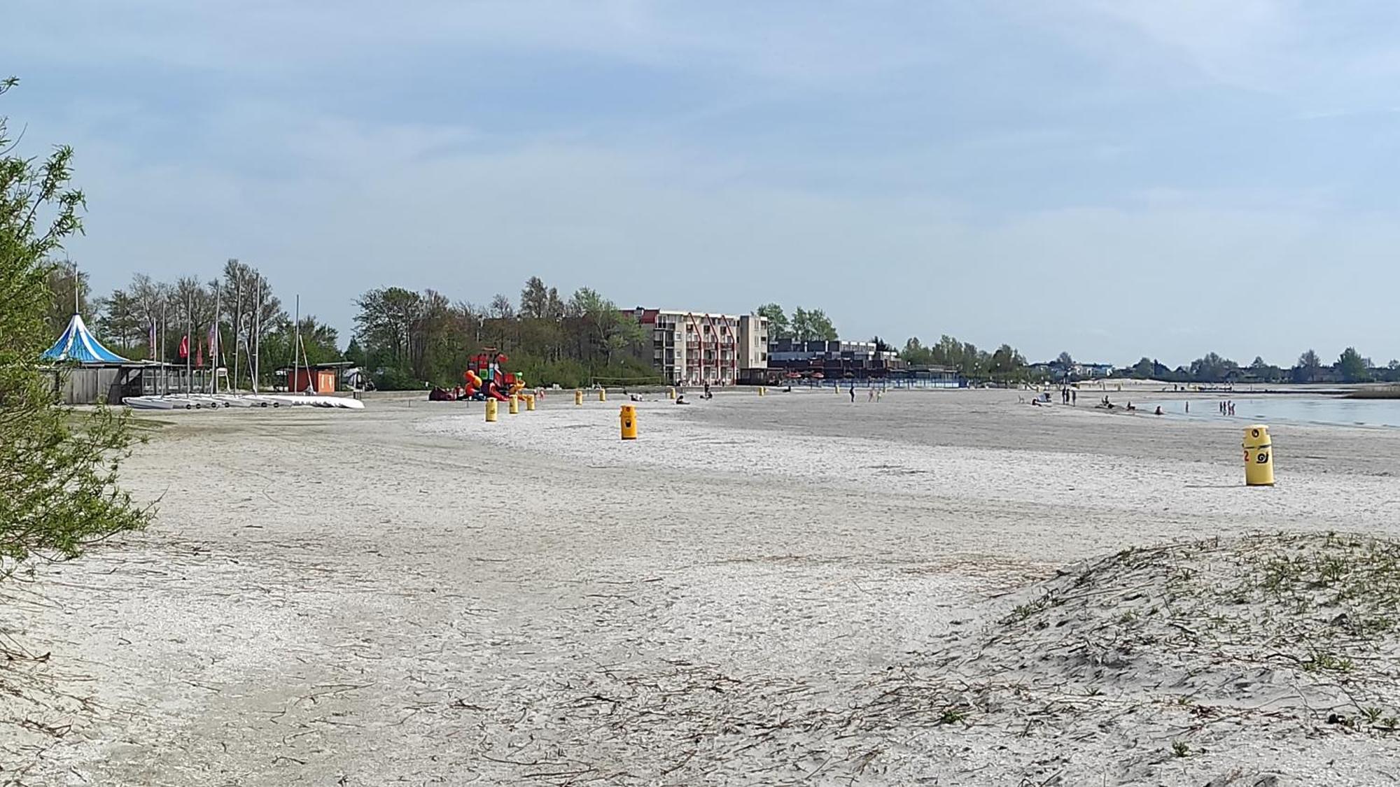 Appartement Ijsselmeer Makkum Strand Eksteriør bilde