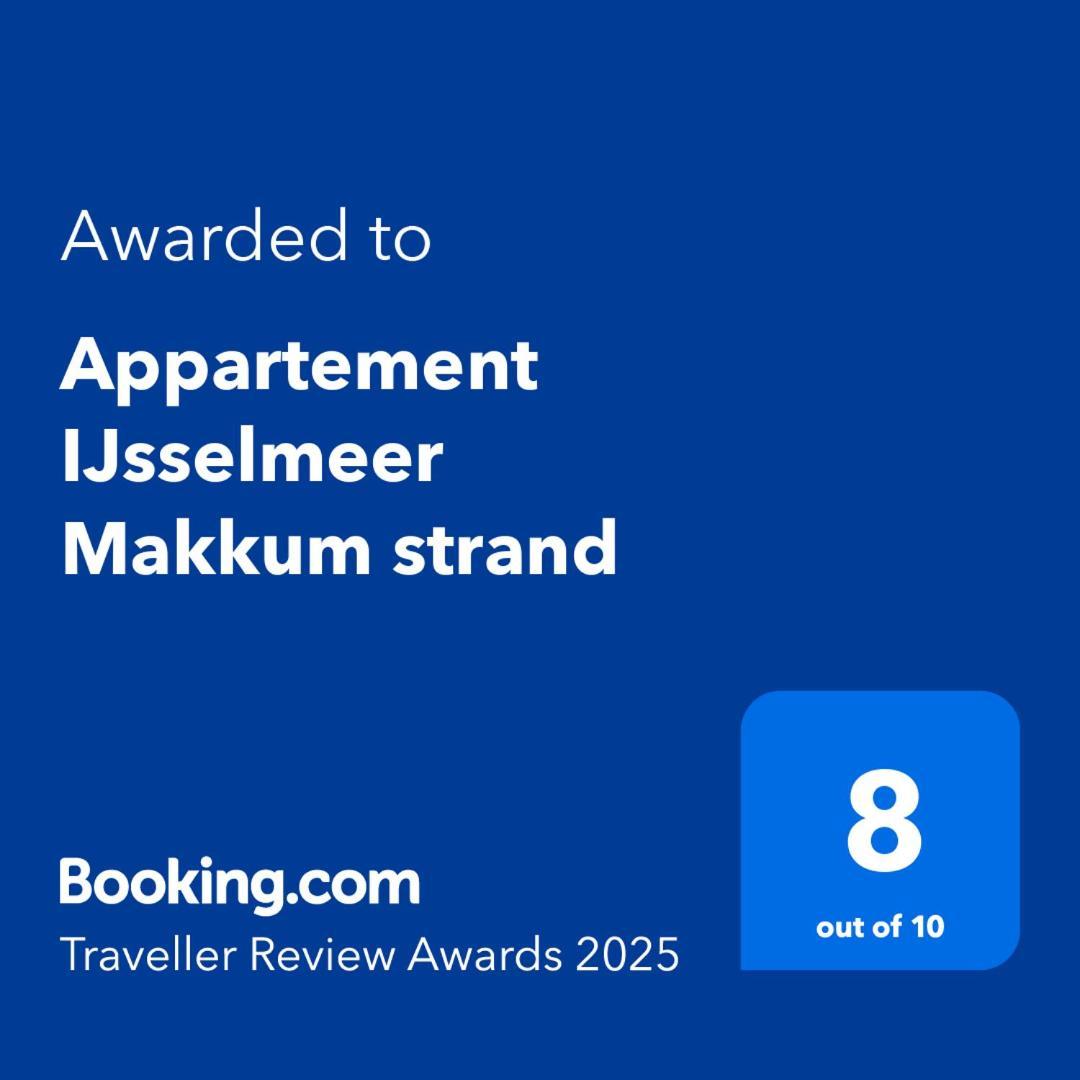 Appartement Ijsselmeer Makkum Strand Eksteriør bilde