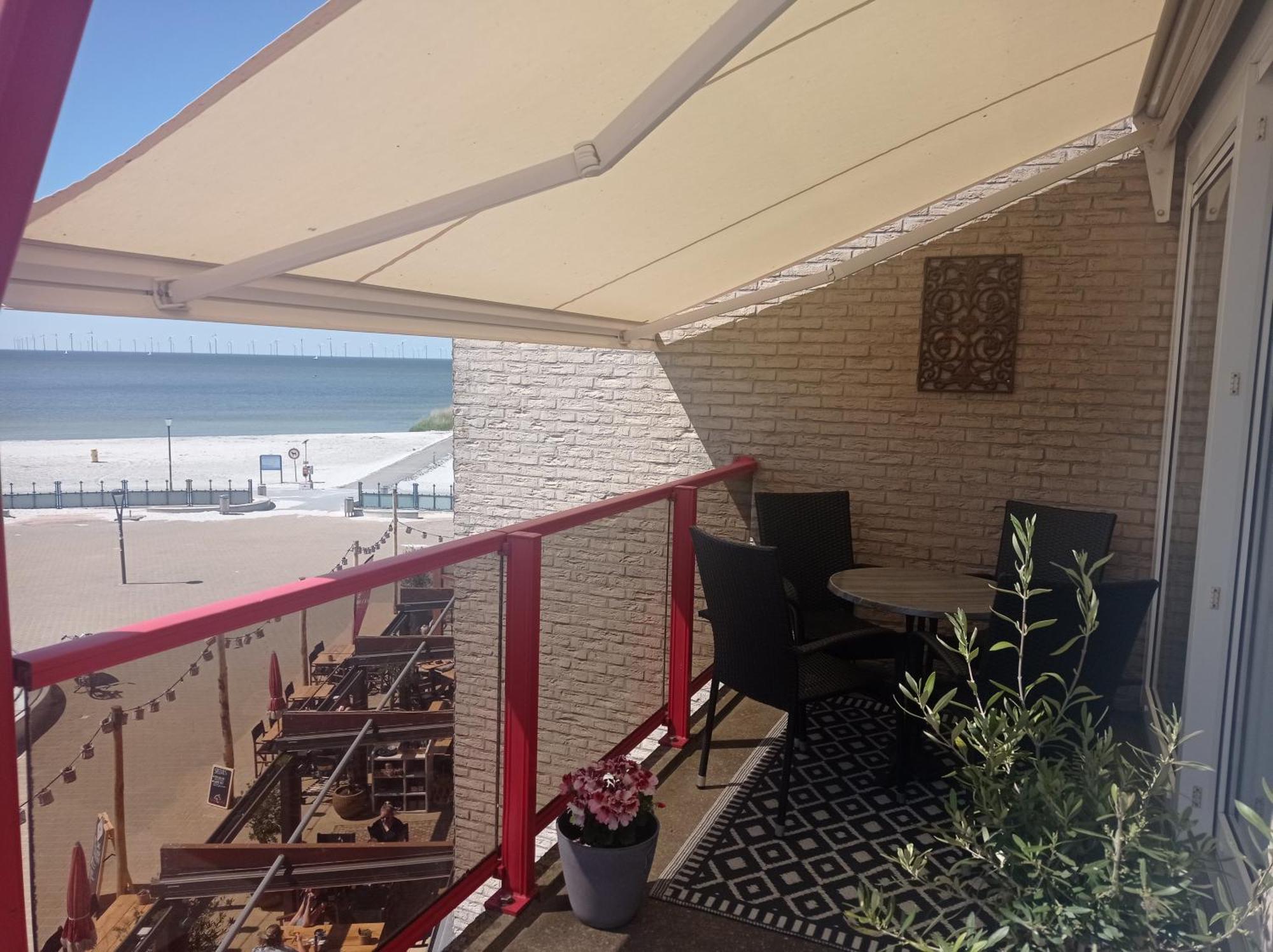 Appartement Ijsselmeer Makkum Strand Eksteriør bilde